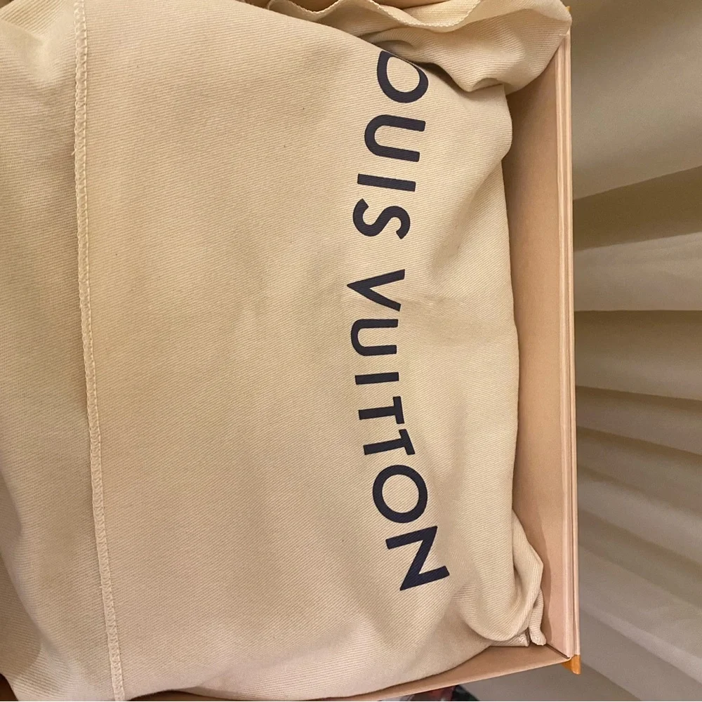 Louis Vuitton Speedy Bandouliere Leather Handbag Black/Beige - Picture 11 of 13